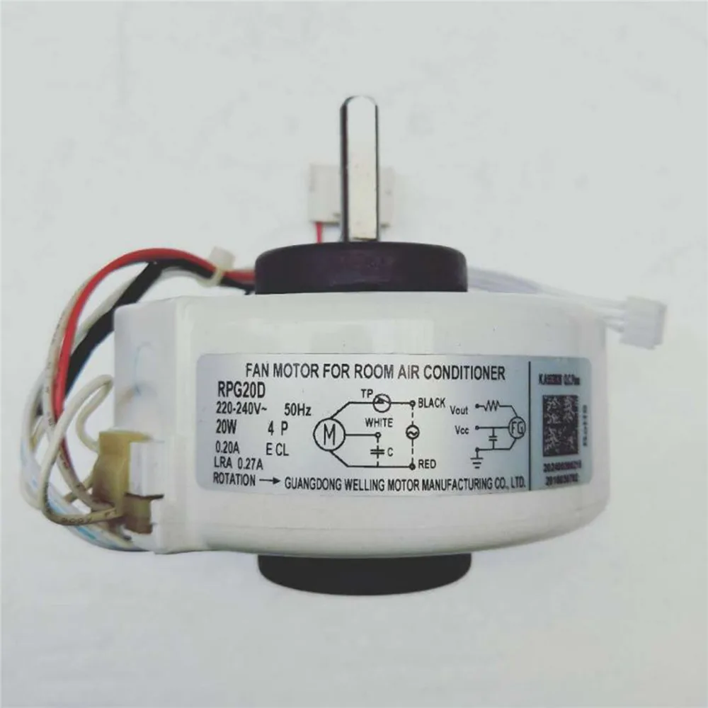 For Midea Indoor Fan Motor Air Conditioner Inner Fan Motor RPG18F RPG20D RPG18H-2 Replacement Air Conditioning Accessories Part