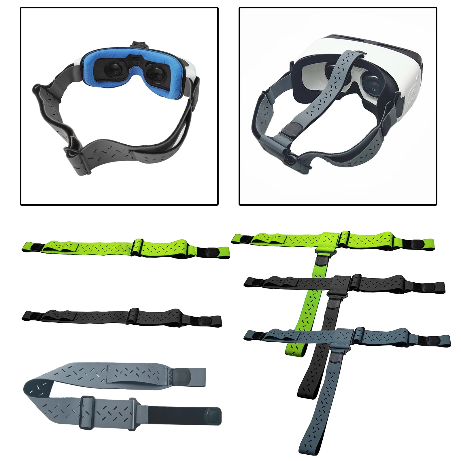 

2 IN 1 Anti Slip Soft Adjustable Head Band Strap for DJI FPV Goggles V2