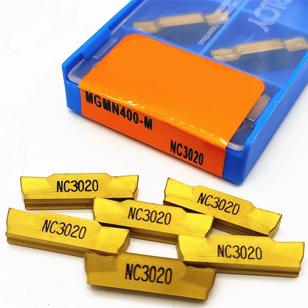 MGMN400-M PC9030 NC3020 NC3030 4.0 مللي متر الحز كربيد إدراج مخرطة تحول أدوات للمعادن بالجملة MGMN400-M
