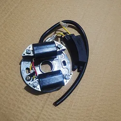 Ignition module coil w/ capacitor for Chainsaw YD78 78 7800 YD81 78CC 2 stroke chain saw ignitor condenser magneto stator