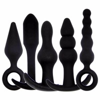 Backyard 5 styles Set Of Silicone Backyard Sex Toys Anal Plug Adult Products Massage For Women Men dp sm Couples  Po'sition Shop