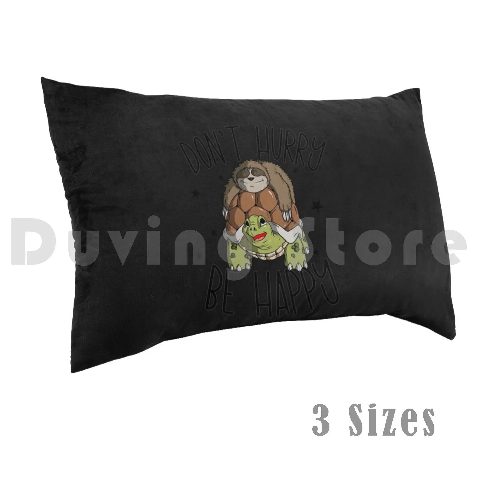 Speed Is Relative Sloth Riding TortoisePillow case Sloth Riding Turtle Sloth Riding Turtle Tortoise Speed