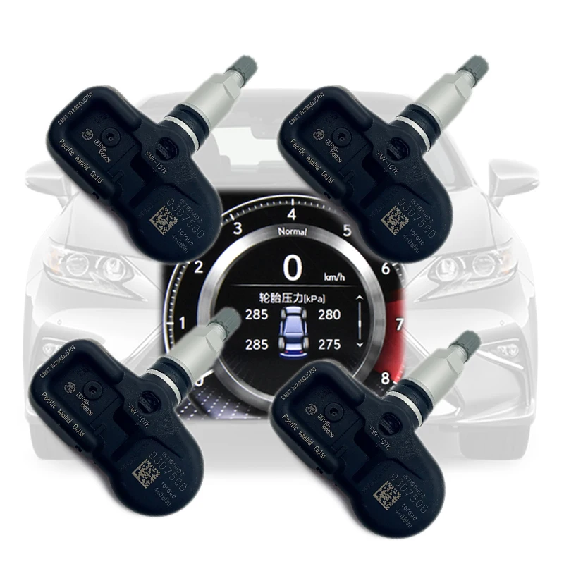 4pcs tyre pressure sensor for 2005-2012 Lexus GS ES LS PMV-107k 433mhz TPMS tire pressure monitor snsor 42607-50010