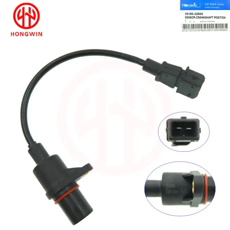 

39180-22600 Crankshaft Position Sensor For Hyundai Accent 2000-2011 Kia Rio Rio5 2006-2011 3918022600 5S1776 SK907768 3918026900