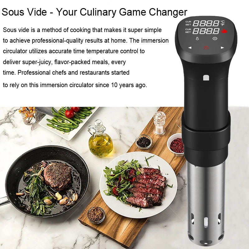 Sous Vide Container Steak Machine with Lid Water Tank Bath for Circulator Sous Vide Culinary Immersion Slow Cooker (6L,11L, 25L)