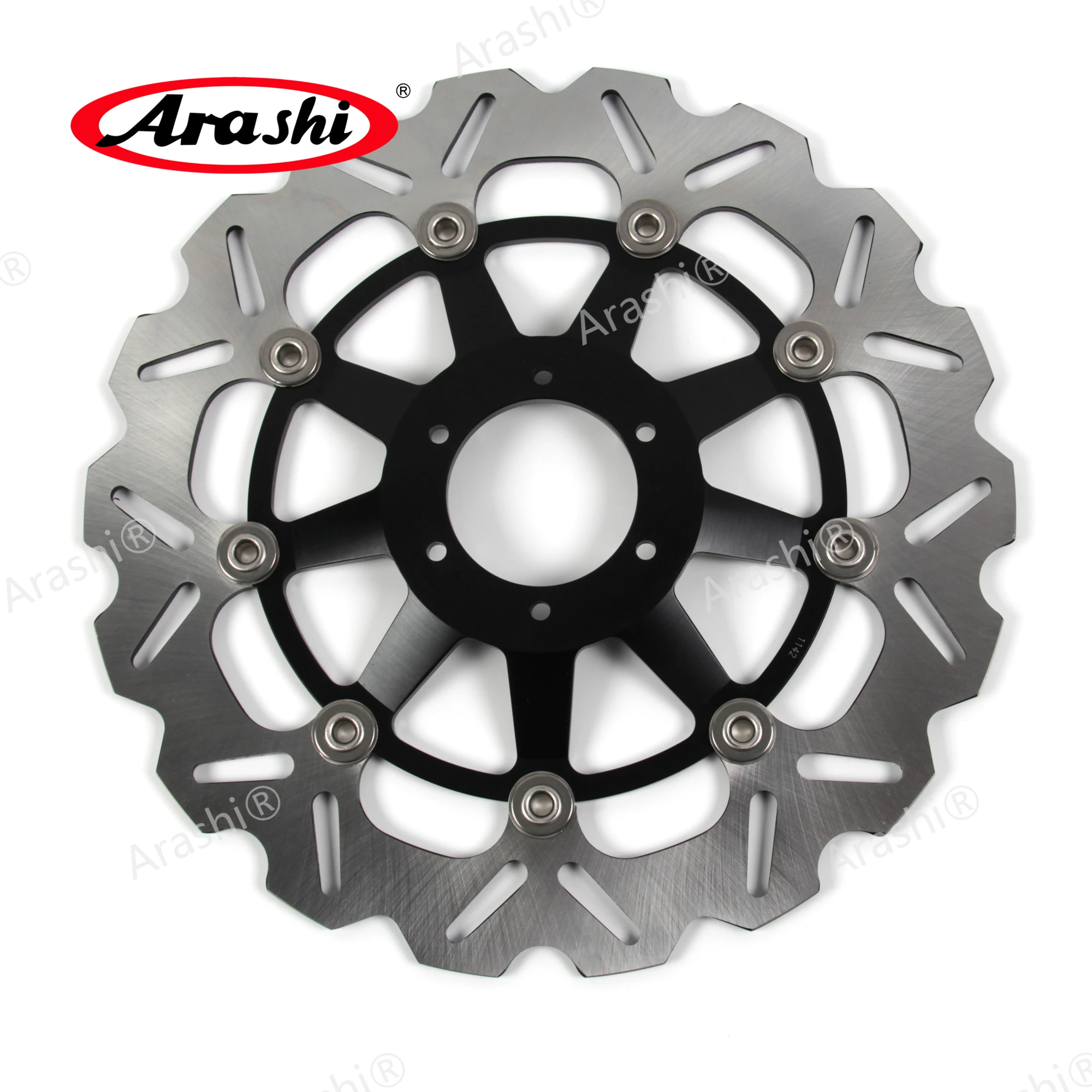 Arashi 1 Set Front Brake Rear Brake Disc Rotor For HONDA CBR1100XX CBR 1100 XX 1999 2000 2001 2002 2003 2004 2005 2006 2007