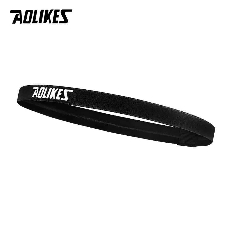 Men Women Sport Hair Band Silicone Sweat Belt Running Ridding Headband Yoga Hair Girls Anti-slip Elastic Sweatband