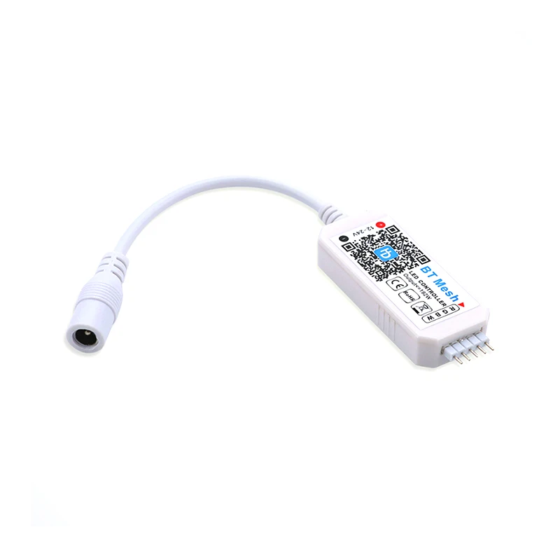 Magic Home DC5-24V Bluetooth Wireless Controller,DIY / APP Bluetooth Mesh  LED Single Color/ RGB/RGBW Controller；for  led strip