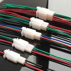 1Sets 2/3/4/6/9 Pin Automotive 2.8 Electrical 20CM Wire Connector Male Female Cable Terminal Plug Kits Motorcycle Ebike Car