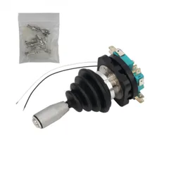 30mm Joystick Switch with Push Button Switch Momentary 4 position Latching Rocker Switch Monolever Cross Switch HKF4-11A-4