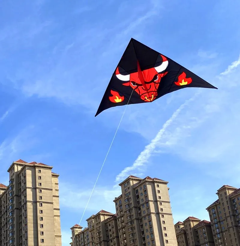 Cerf volant-cometa de toro grande profesional para adultos, máquina automática de kevlar, lanzadores de gel, envío gratis