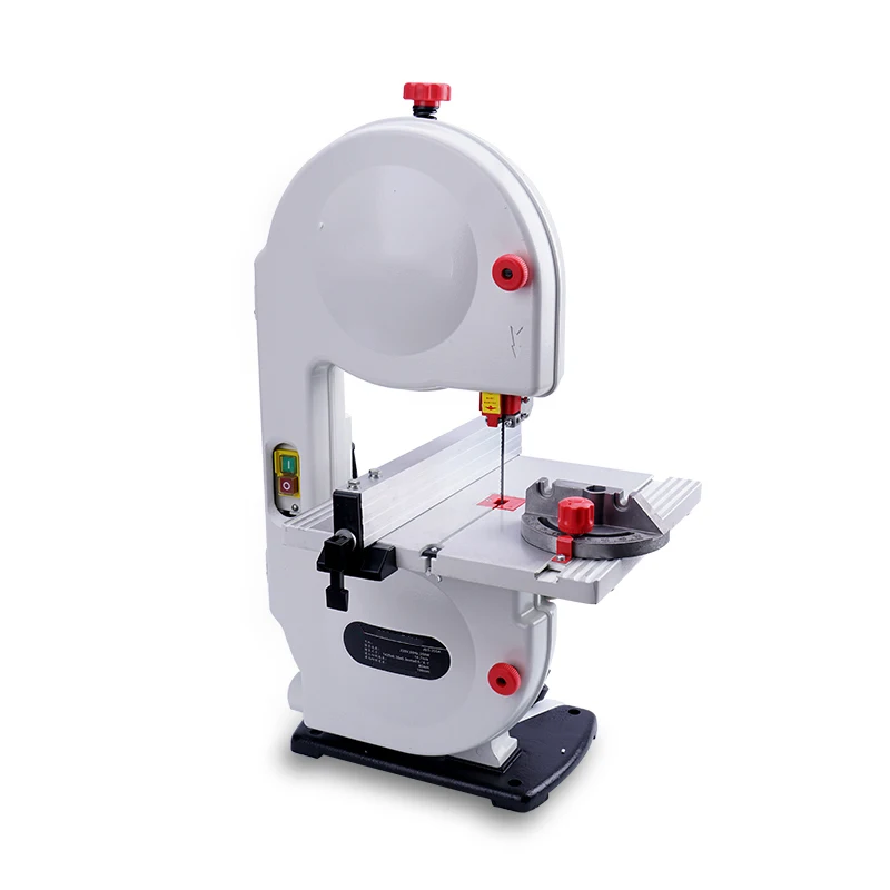 8 Inch Woodworking Desktop Band Saw Machine 220V Small Multi-Function Jig Saw Small Sawing Machine Wire Saw Cutting Machine 1PC