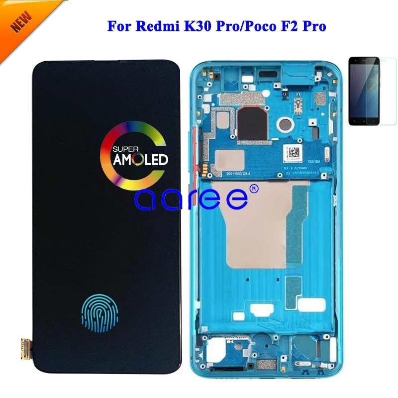 AMOLED LCD Display Original For Redmi K30 Pro LCD For Redmi F2 Pro LCD Display LCD Screen Touch Digitizer Assembly