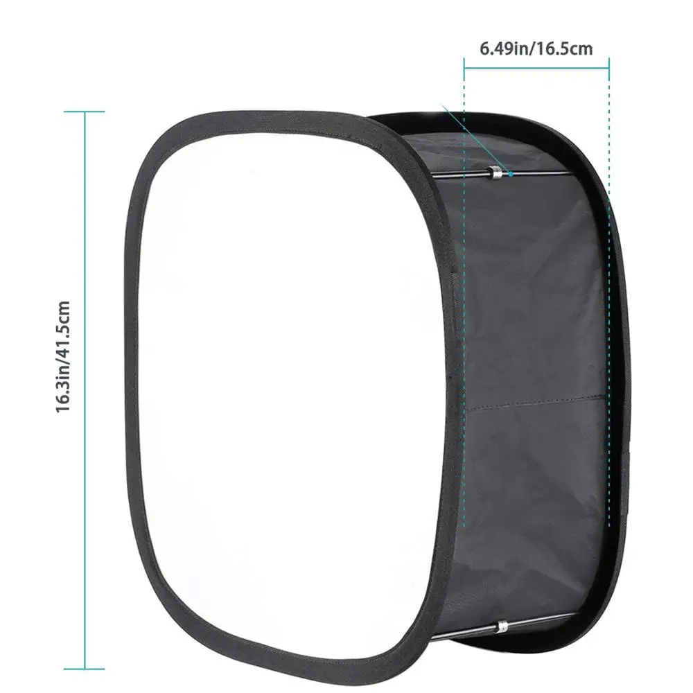 Softbox Diffuser for YONGNUO YN600L II YN900 YN300 YN300 III Air Godox Viltrox Pixel Led Video Light Panel Foldable Soft Filter