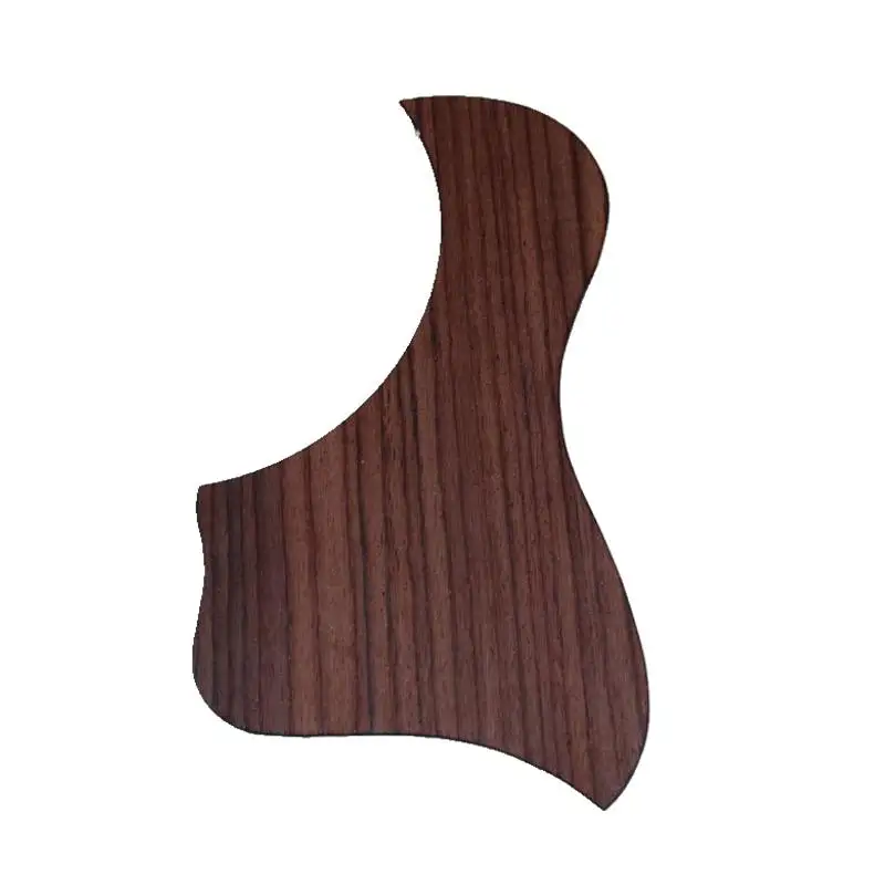 1Piece Acoustic left handed Guitar Pickguard   for Backhand   guitar Accessories rose wood Self adhesive Pick Guard Sticker