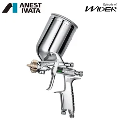 Japan Original Anest Iwata Wider1(New W-101) Paint Spray Gun Spray Guns Car Painting Sprayers Cup W101 Furniture Automotive