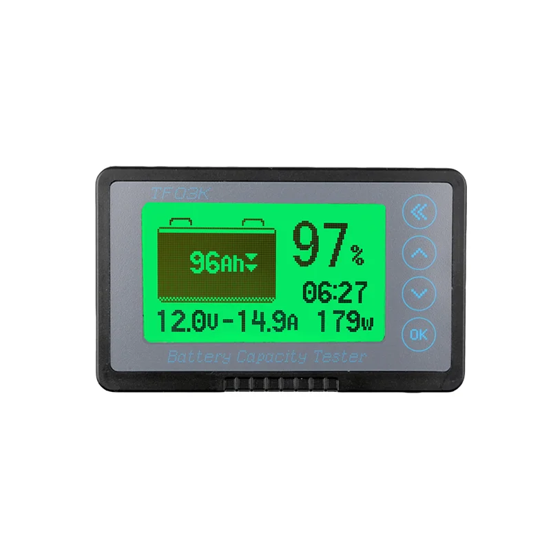 

TF03K Coulomb Meter with Shell Electric Vehicle RV Battery Battery Electricity Meter Display DC Digital Display