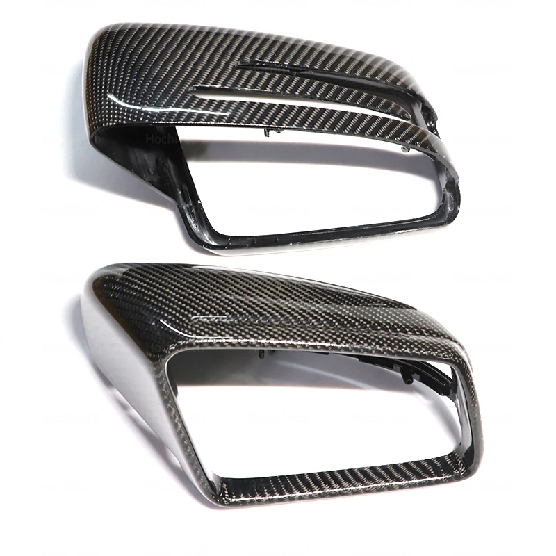 For Mercedes Carbon Mirror W204 W207 W212 W176 W218 W221 Carbon caps for Mercedes A C CLS E CLA Class Carbon Fiber Mirror Cover