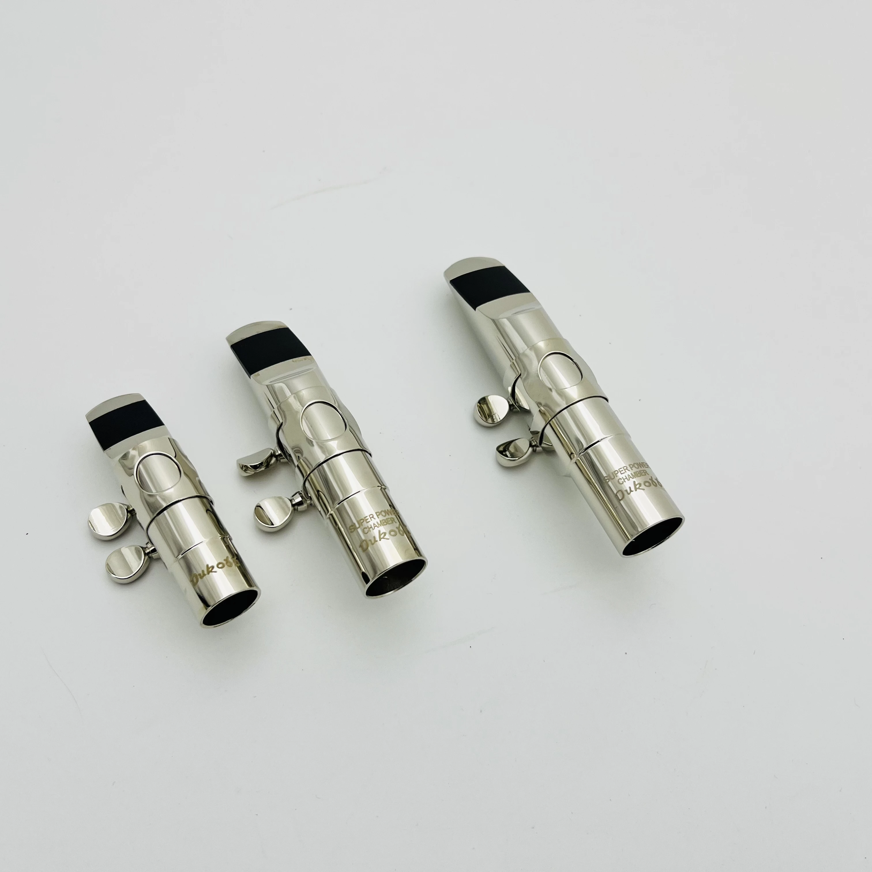 Best Quality DUKOFF Alto Soprano Tenor Sax Mouthpiece 5 6 7 8 9 Nickel Plated Sax Accessories