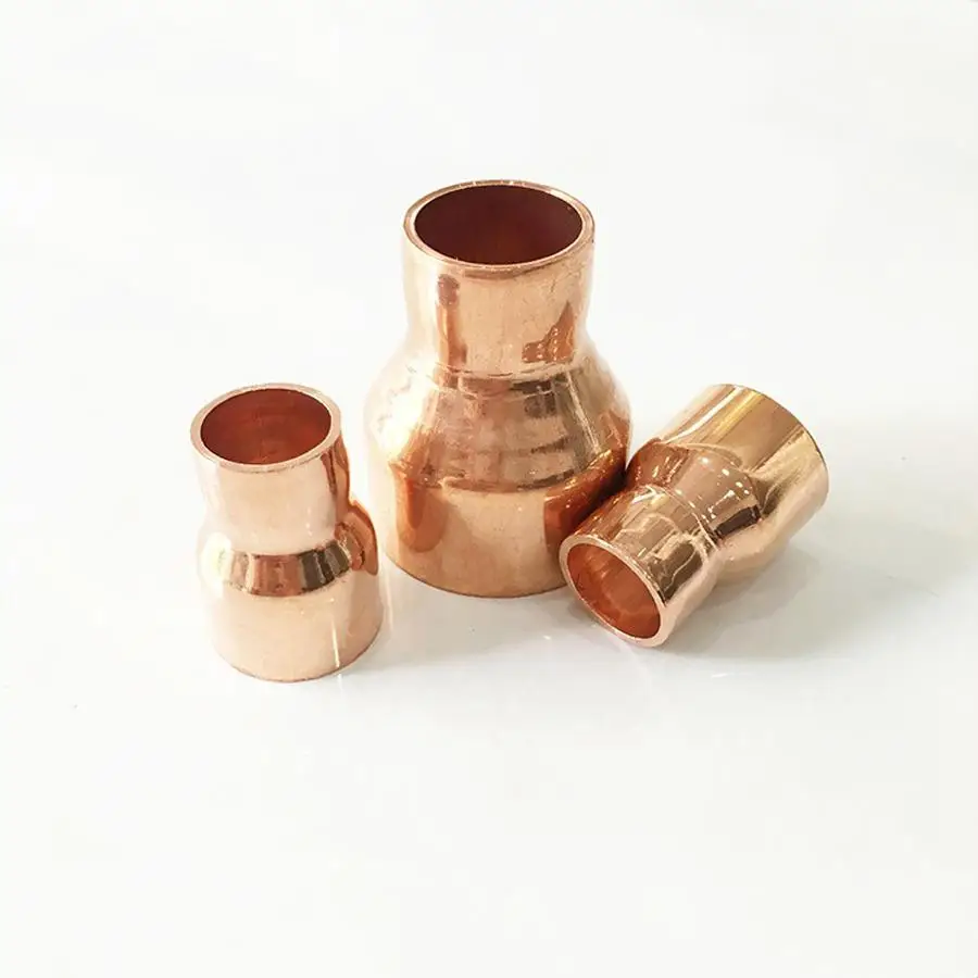 

19mmX10mm Inner Diameter Copper End Feed Straight Reducing Coupling Plumbing Fitting Scoket Weld Water Gas Oil