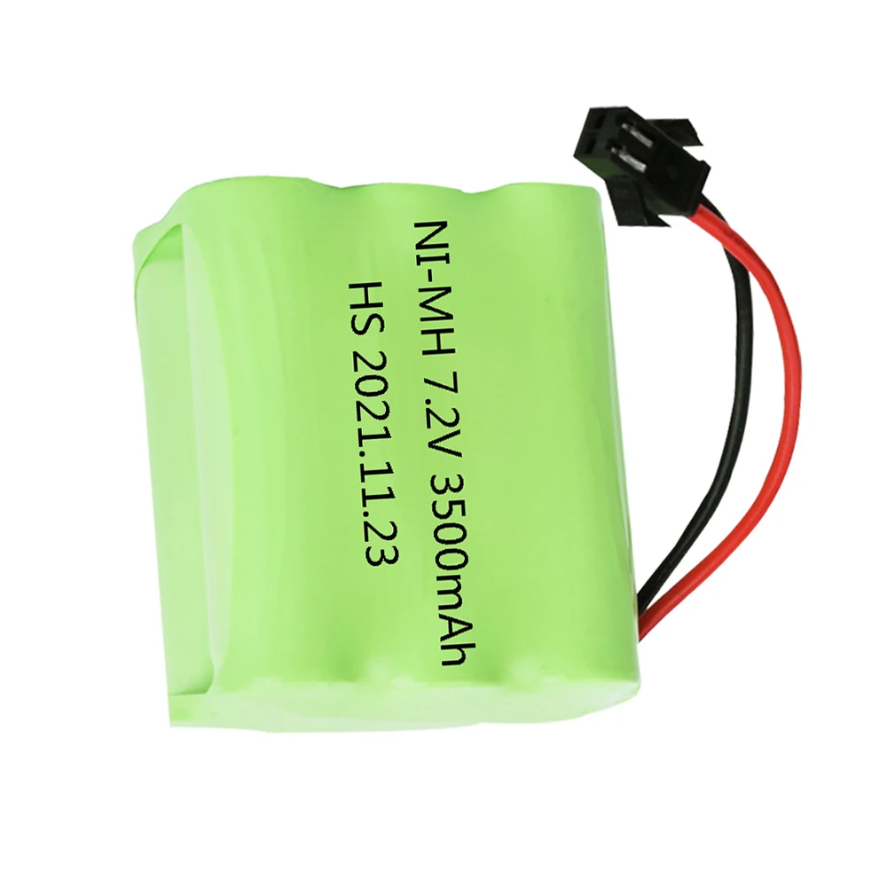 7.2V 3500mah upgrade NI-MH AA akumulator 3000mah na zabawki zdalnie sterowane elektryczne części samochodowe SM/JST/EL2P/TAMIYA wtyczka