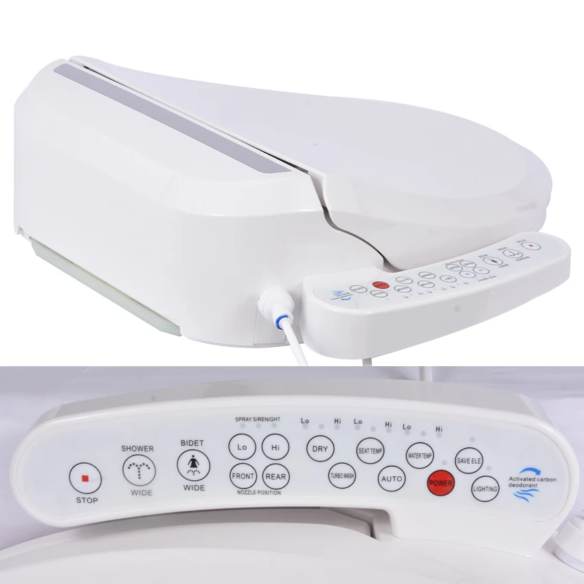 ZMY-502B Multifunctional Electric Toilet Seat ABS Auto Smart Bidet Cover Constant Temperature Intelligent Toilet Lid 110V/220V