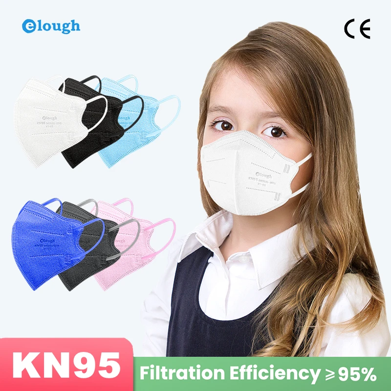 3D mascarillas ffp2 niños kn95 certified ffp2mask kids Children FPP2 Masks 4 ply infantil FFP 2 masque enfant Mascara Kids KN 95