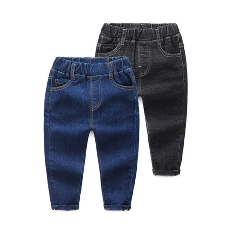 2023 new Boys girl Jeans pants Excellent quality cotton casual children Trousers baby toddler Comfortable kids clothes clothing