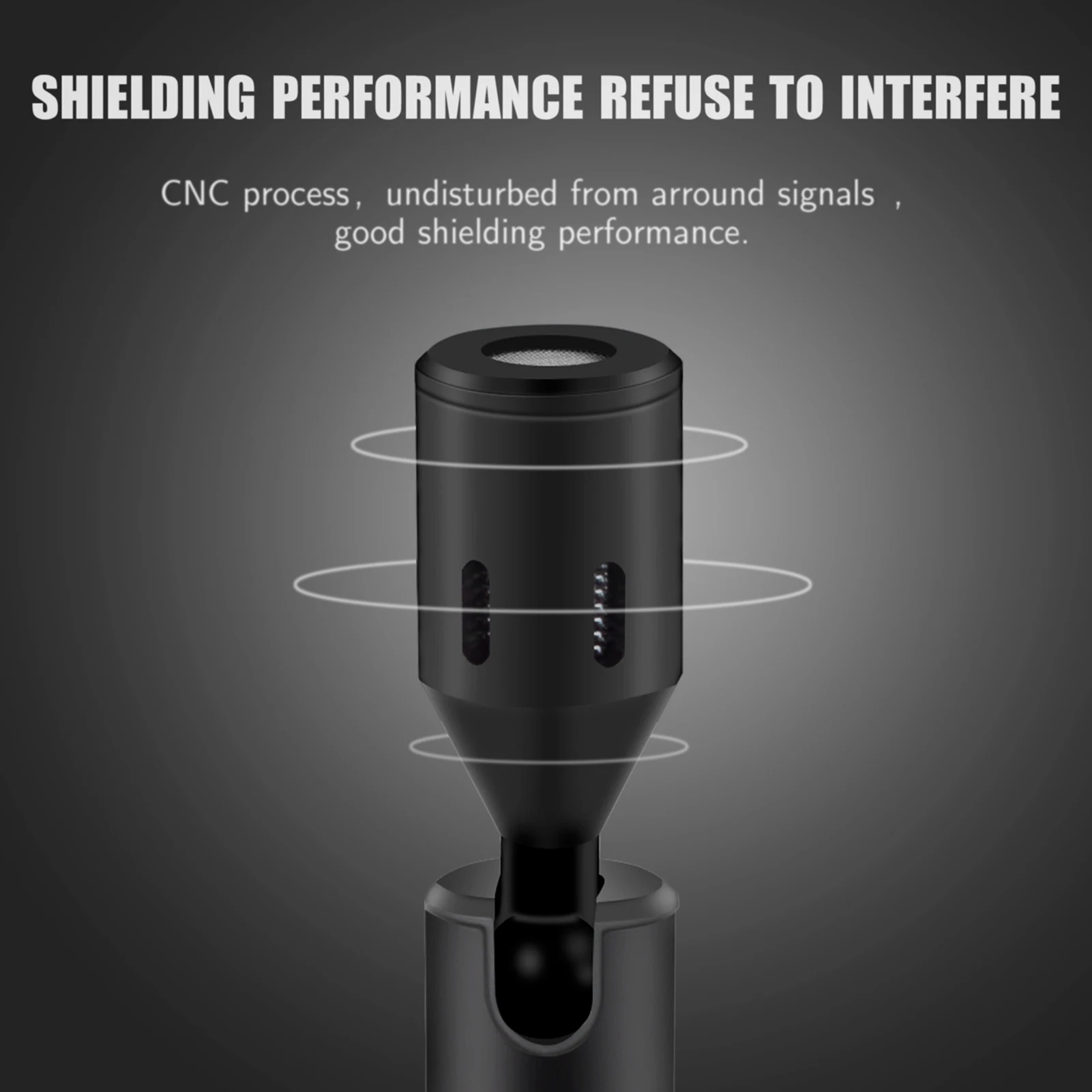 3.5 مللي متر TRRS التوصيل/نوع-C التوصيل الهاتف الذكي فيديو ميكروفون صغير الهاتف المحمول صور استوديو Mic القلب بيك اب 90 درجة زاوية قابل للتعديل