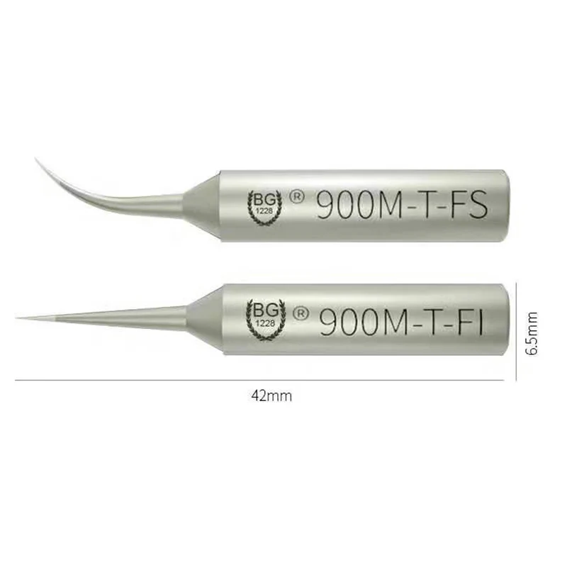 BG Precision Soldering Iron Tips  900M-T-I 900M-T-IS  Oxygen-free Copper Welding Head 0.1MM Soldering Tool