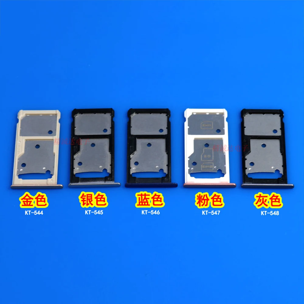 Slot Holder Dual For Huawei Y7 2017 Y7 2019 Y7 Prime 2017 SIM Card Tray SD Reader Socket