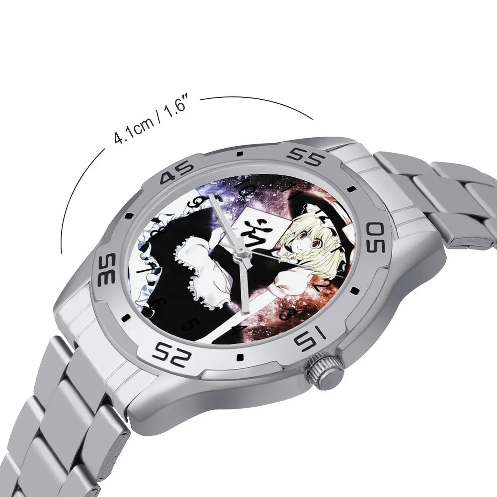 Touhou Project Quartz Watch Steel Design Wrist Watch Men Spring Classic Promotion Wristwatch