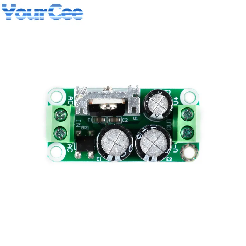 Regulated Rectifier Filter Board Power Supply Module Single 5V 6V 9V 12V 15V 18V 24V L7805 L7806 L7809 L7812 L7815 L7818 L7824