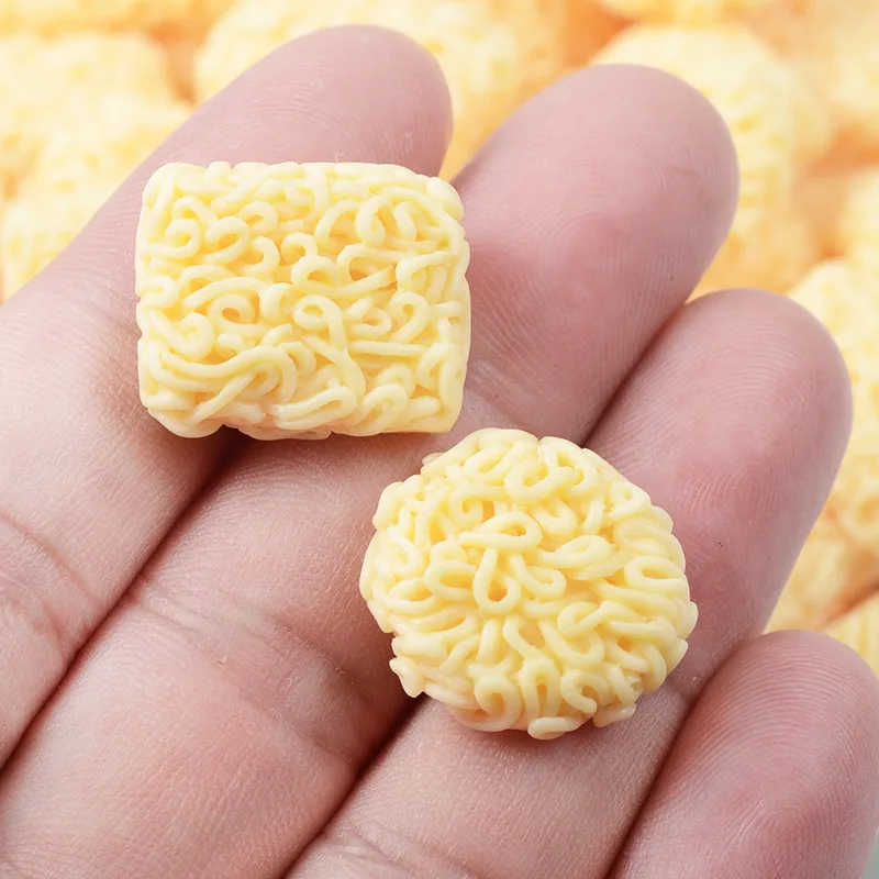 10pcs Resin simulation Dollhouse Miniature Instant Noodles Toys For Children DIY Modeling Accessories For Dollhouse Decals