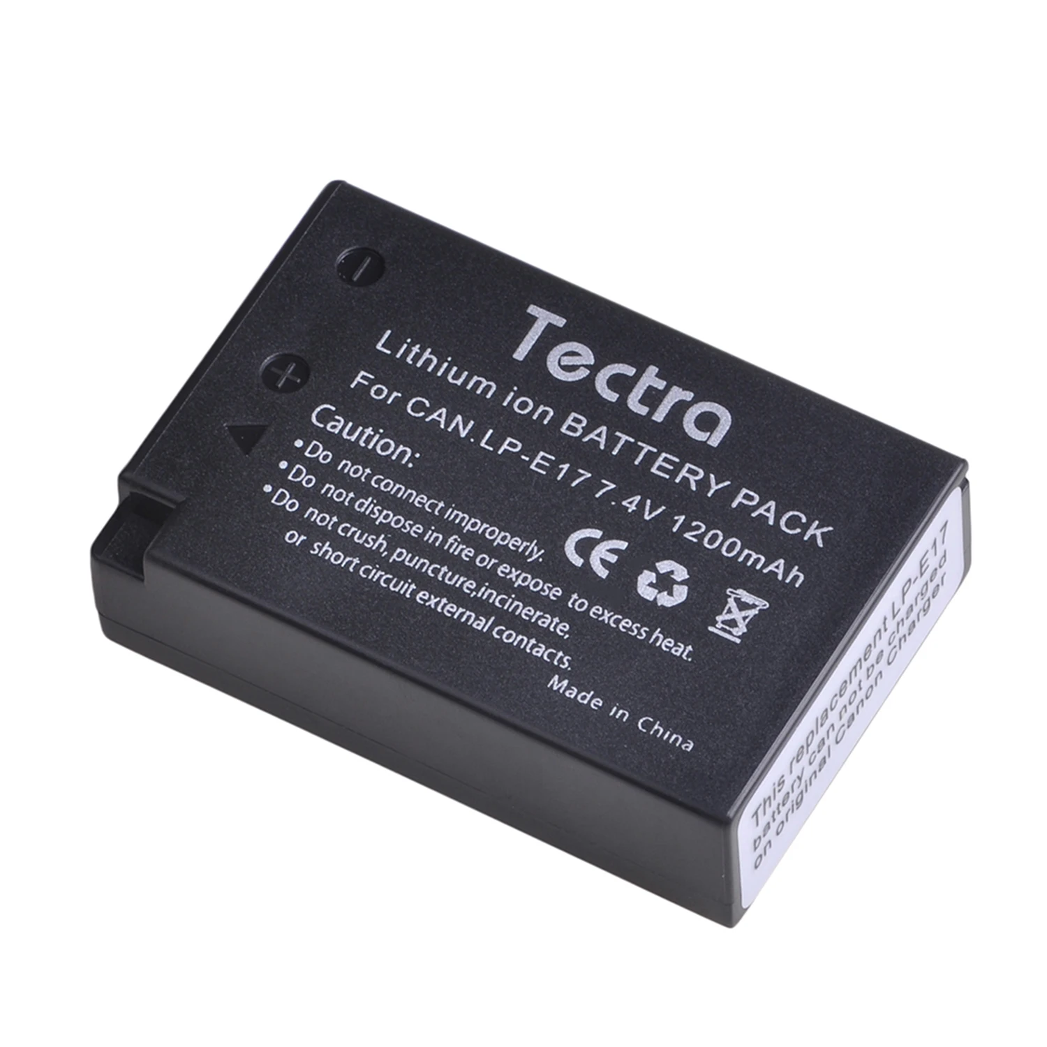 Tectra Battery Replacement Canon battery Pack LP-E17 Compatible with Canon EOS Rebel T6i,T6s,T7i,750D,760D,8000D,Kiss X8i