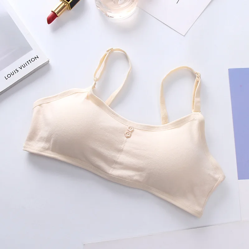 Kids Girls Underwear Bra For Kids Cotton Training Bra Girls Teens Adjustable Bra Vest Children Underwear Teenagers Girls Bras