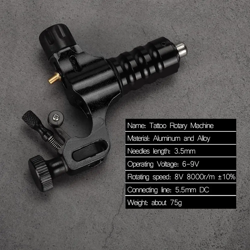 Rotary Tattoo Machine Kits Maquinas de Tatuar Rotativa Profesional Volledige Kit 3RL Tattoo Naalden 3RT Buis Tatuagem Acessorios