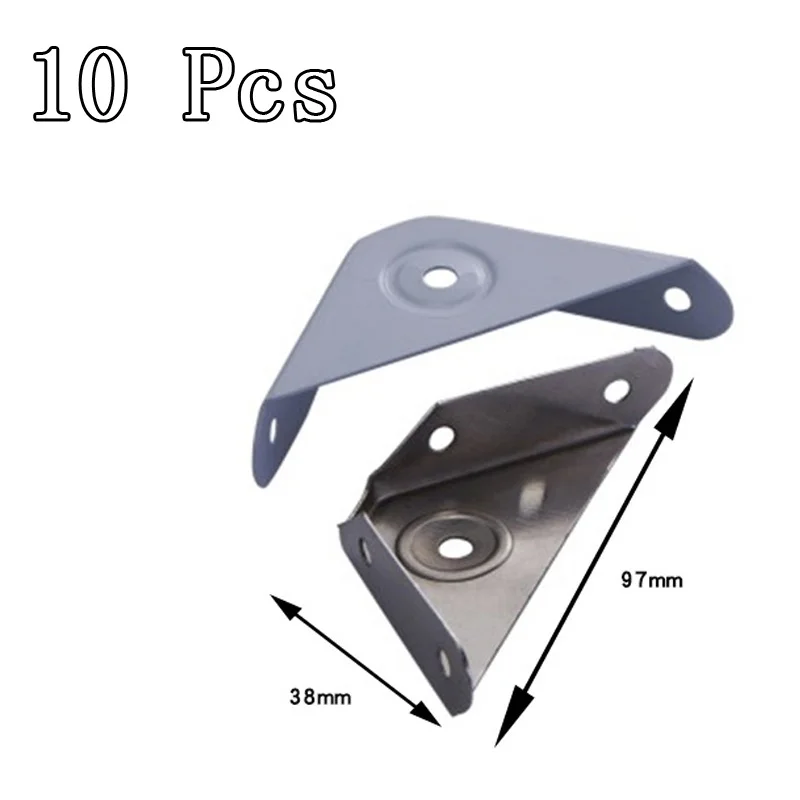 Support triangulaire pour armoire murale, Code d'angle épaississant, Code d'angle de lit, Code de suspension, renforcement d'armoire murale