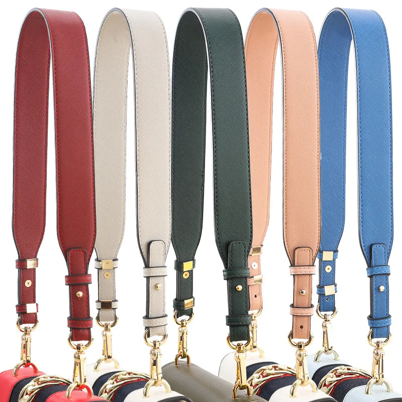 Zency Soft Genuine Leather Shoulder Strap Part Accessories Female Messenger Bag Strap Replacetment Handle Crossbody Bags strap