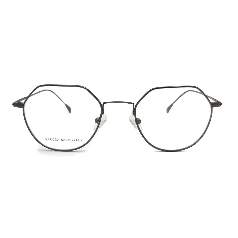 Alloy Glasses Frame Men Women Ultralight Thin Vintage Round Prescription Eyeglasses Retro Oval Optical Frame Men'S Eyewear Frame