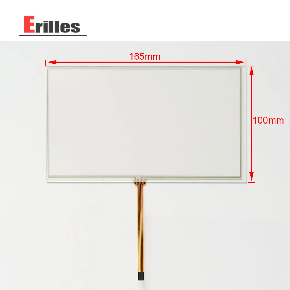 7inch 4pin 165*100 165mm*100mm  Touch Panel Digitizer Screen For Car Radio Player 7010B 7018B 7018V 7 inch car-DVD Touch screen