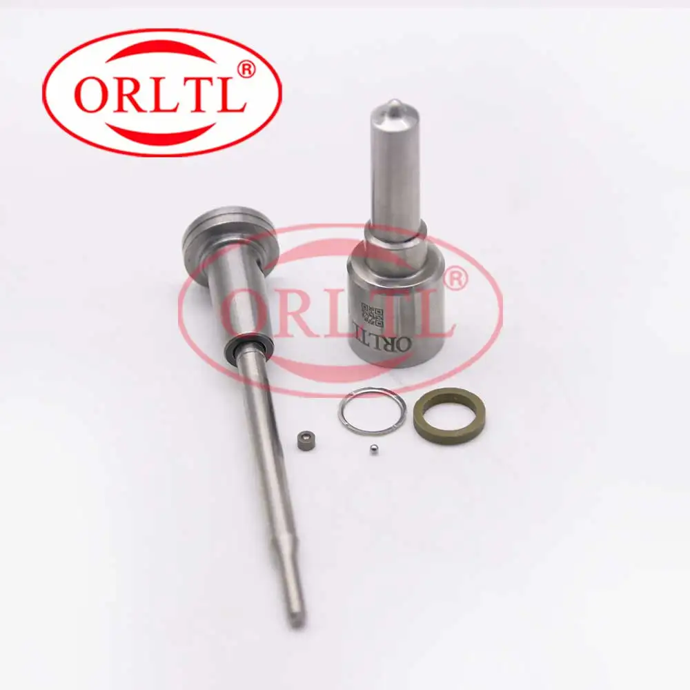 ORLTL Black Coated Needle Nozzle DLLA145P2461 (0433172461), Spare Parts Overhaul Kits F00VC01358 For 0445110660 0445110659