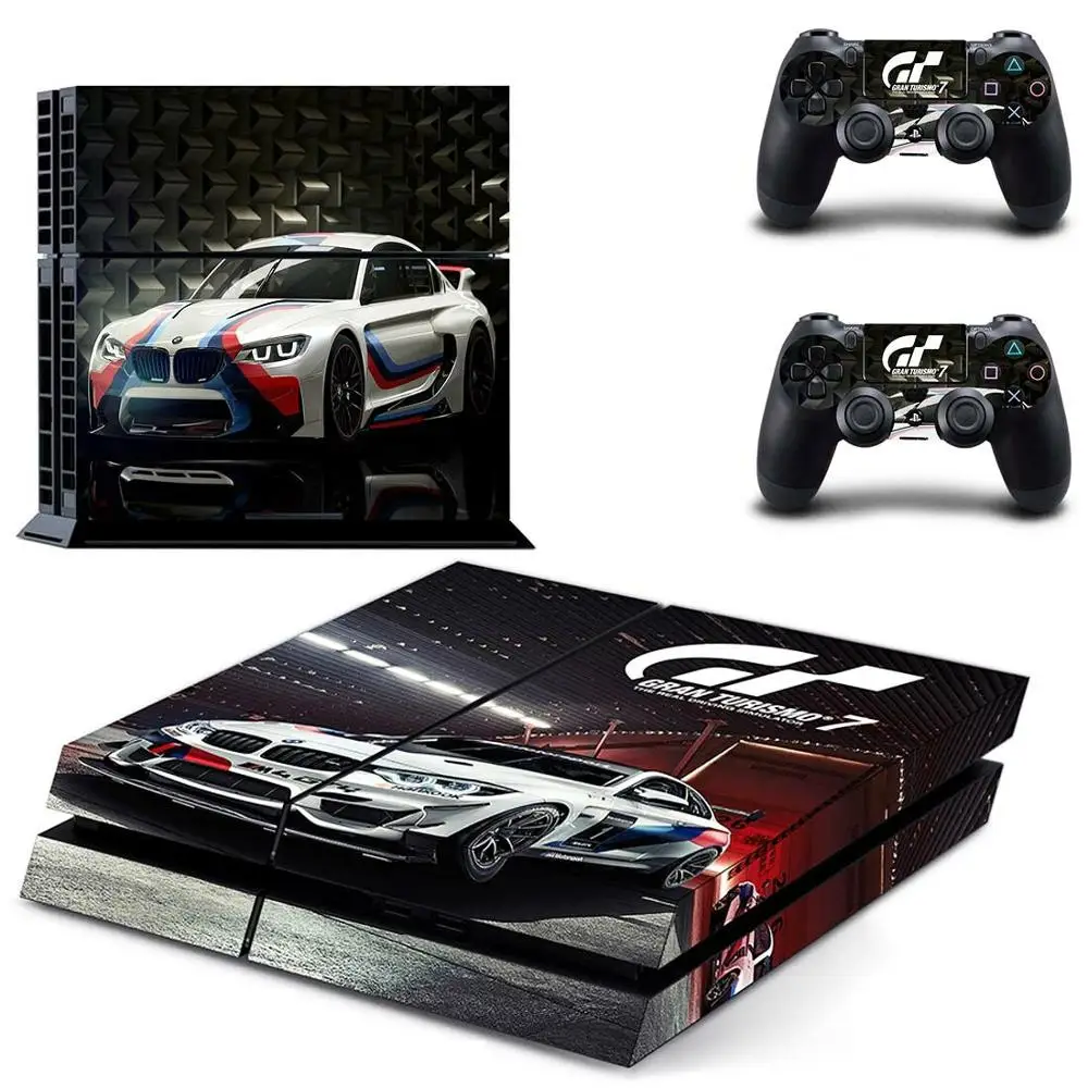 Gran Turismo GT Sport PS4 Skin Sticker Decal Cover For PS4 Console & Controller Skins