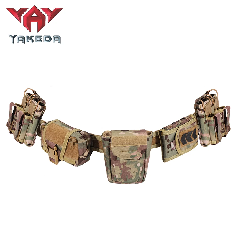 Yakeda Army User Outdoor Black Hunting Tactics Law Enforcement  Duty Security Traffic Police air gun Belt