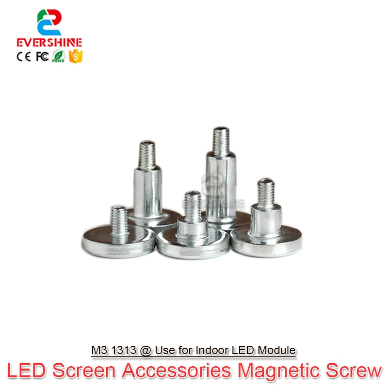 50Pcs/Lot Magnet Screws Magnetic Column M3 1313 For P2 P2.5 P3 P4 P5 P6 P10 Indoor LED Module