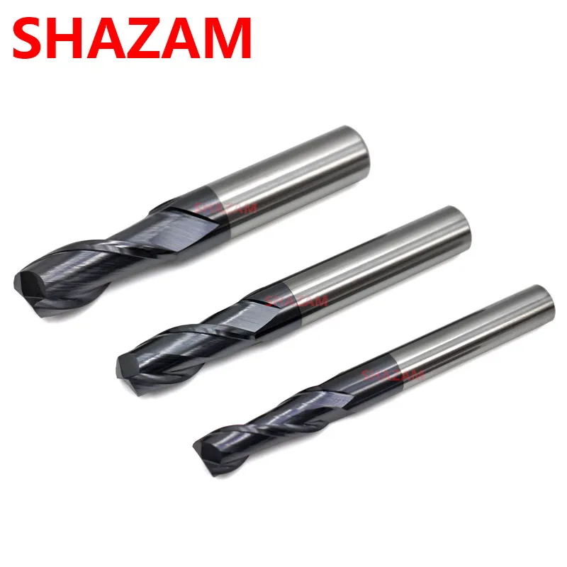 Fräsen Cutter Legierung Beschichtung Wolfram Stahl Cnc Bearbeitungs 2 Klinge Schaftfräser Großhandel Top Fräsen Cutter Kit Fräsen Maschine Werkzeuge – Detail 2