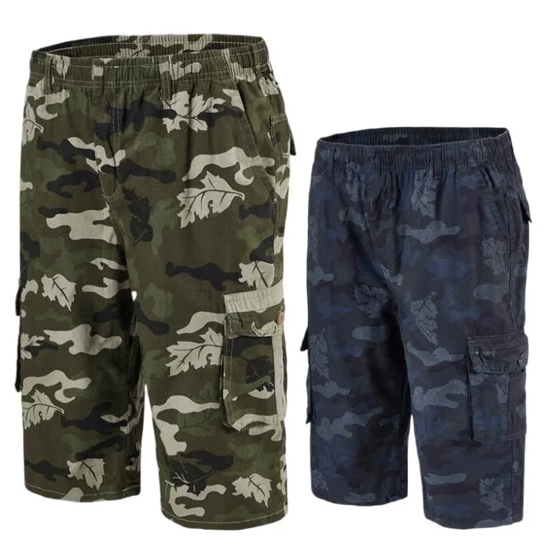 

Mens Calf-Length Summer Camo Pants Military Camouflage Pants Men Shorts XL-6XL