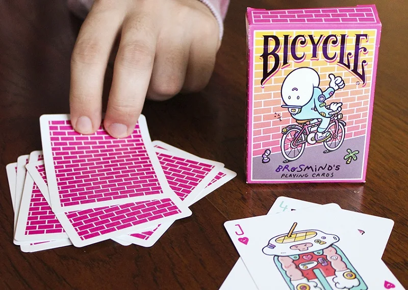 Jeu de cartes à jouer Bicycle MK mind Four Gangs, cartes à collectionner USPCC Deck Poker Size, jeux de cartes, accessoires de tour de magie pour