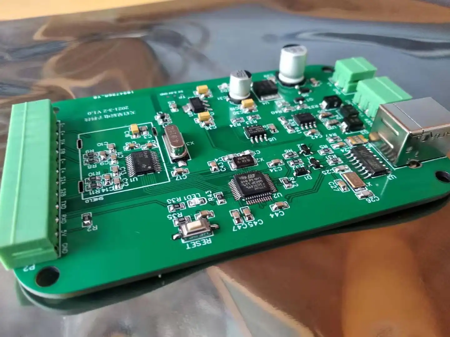 ADS1232 Strain Gauge Acquisition Board|24 Bit ADC|Strain Gauge Acquisition Board