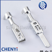 50 Pcs 2.8mm series pins H62 brass tinned Wiring copper terminals For Automotive connector DJ615A-2.8x0.8A 50290937 09441391